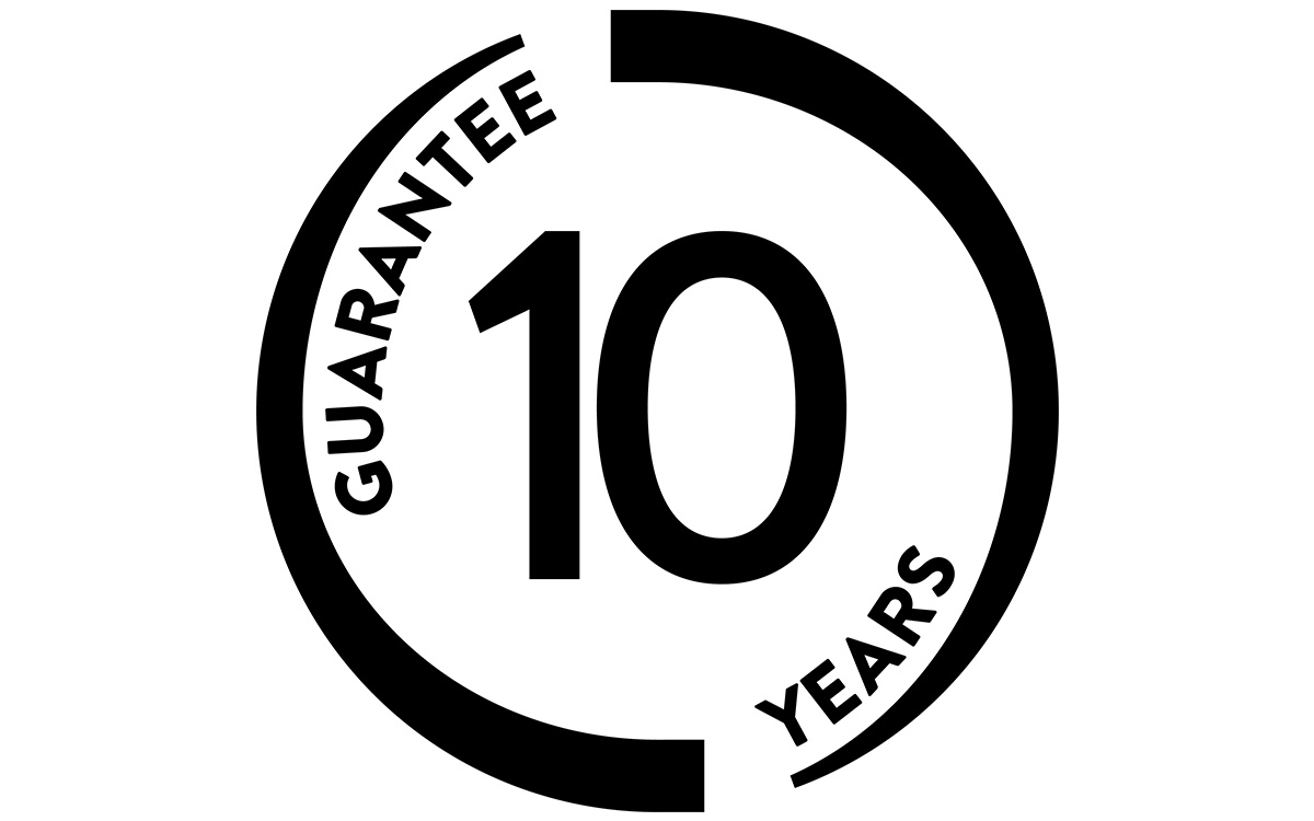 SYSTEEMGARANTIES VOOR 10 JAAR